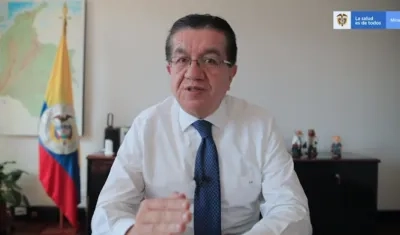 Fernando Ruiz, Ministro de Salud.