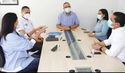 Asistentes a la reunión.