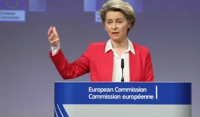 Ursula von der Leyen, presidenta de la Comisión Europea.