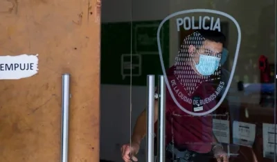 Irineo Garzón, acusado de violar hace dos semanas a una joven venezolana en su tienda de Buenos Aires.