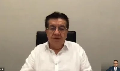 Ministro de Salud, Fernando Ruíz.