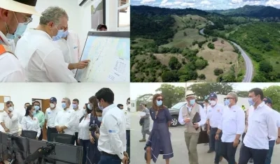 Este tramo de 65 kilómetros corresponde a la Unidad Funcional 2 del proyecto y tuvo una inversión de 247.750 millones de pesos.