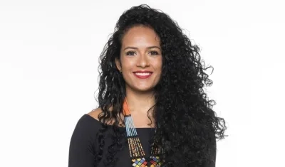 La politóloga y activista barranquillera Jessica González.