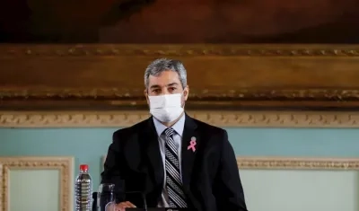 Mario Abdo Benítez, presidente de Paraguay.