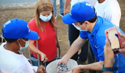 La Gobernadora del Atlántico, Elsa Noguera.