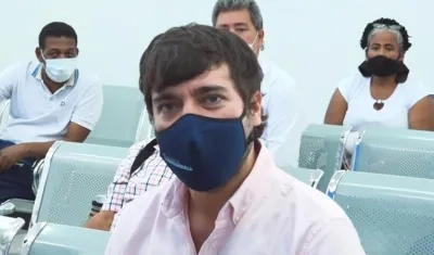 El Alcalde de Barranquilla, Jaime Pumarejo.