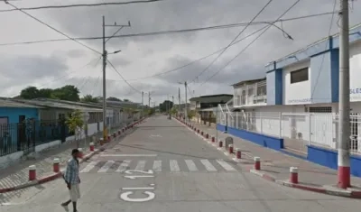 Calle 12 con carrera 20, barrio La Chinita, donde ocurrió el crimen. 