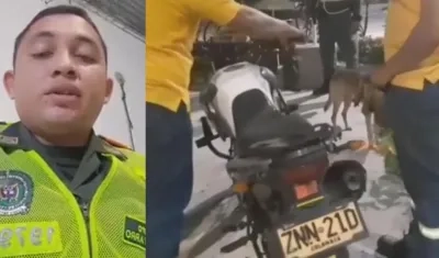 Patrullero Luis Navarro Vega.