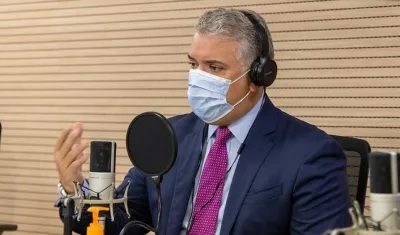 El Presidente de la República, Iván Duque.