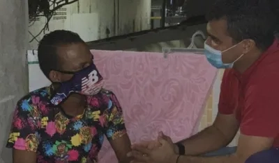 Jhon Rodriguez y Rodney Castro.