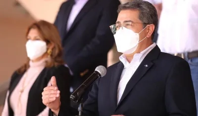 Juan Orlando Hernández, Presidente de Honduras.