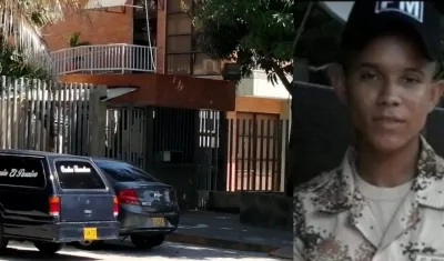 Víctor Alejandro Jiménez Bornachera fue llevado a Medicina Legal. 