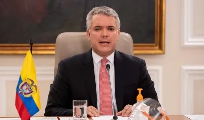 Iván Duque, presidente.
