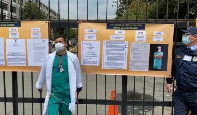 El médico Bryan De Alba.