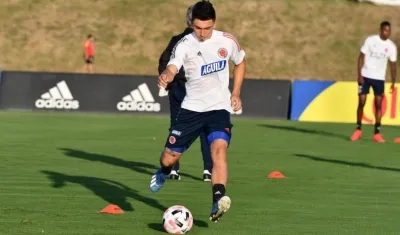 Fabián Ángel, volante de Junior y de la selección Colombia.  