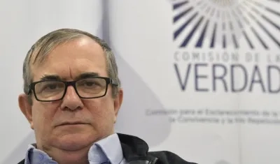 Rodrigo Londoño, último jefe de la antigua guerrilla de las FARC y actual presidente del partido político Comunes.