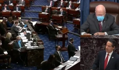 Juicio político a Donald Trump, expresidente de Estados Unidos.