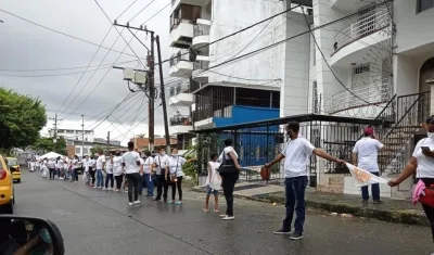 Imagen de la cadena en Buenaventura.