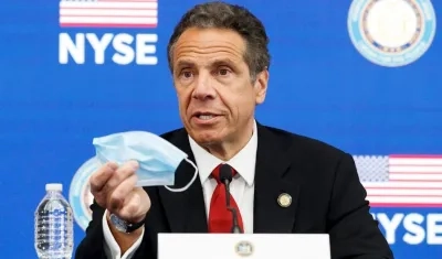 El gobernador de Nueva York Andrew Cuomo.