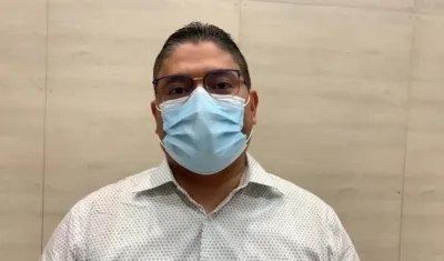 Humberto Mendoza, Secretario de Salud de Barranquilla. 