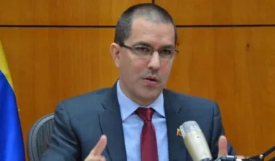 Jorge Arreaza, canciller venezolano.