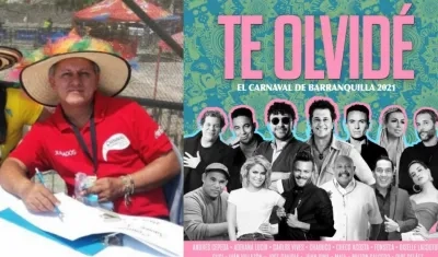 Javier Jiménez García e imagen de "Te olvidé".