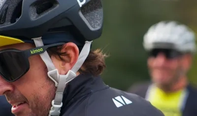 Fernando Alonso, piloto español. 