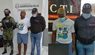 Gustavo Adolfo Yepes Genes fue conducido a la URI de la Fiscalía de Barranquilla. 