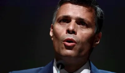 El opositor venezolano Leopoldo López.