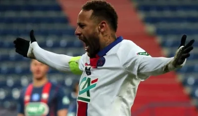 Neymar, jugador brasileño.