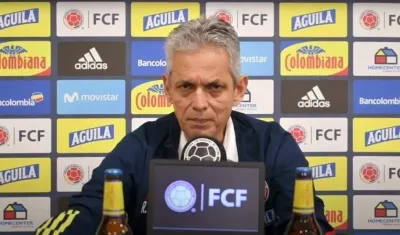 Reinaldo Rueda, técnico colombiano de la Selección Chile. 