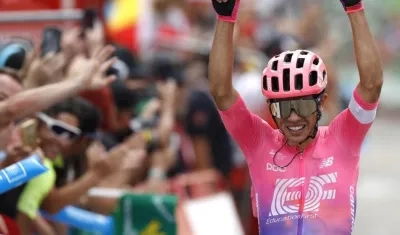 Sergio Higuita, ciclista colombiano. 