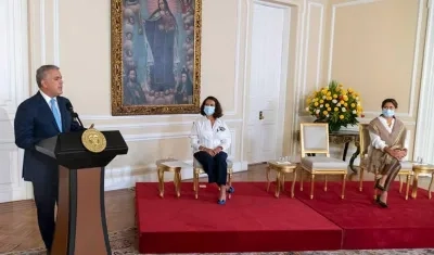 El Presidente de la República, Iván Duque.