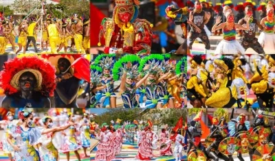 Imágenes de los grupos.