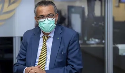El director general de la OMS, Tedros Adhanom Ghebreyesus.