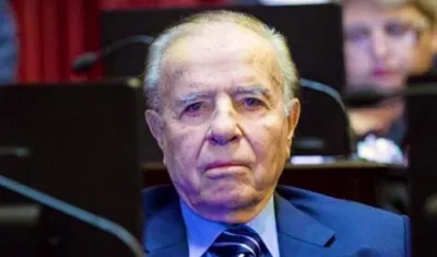 Carlos Menem (Q.E.P.D.).