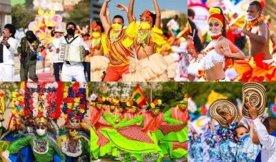 Imágenes de los grupos.