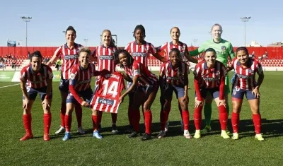 Leicy Santos fue inicialista con las 'colchoneras'. 