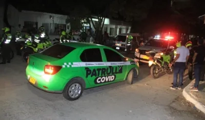 Toque de queda y ley seca en Barranquilla.