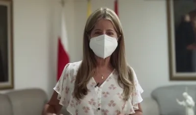 La Gobernadora del Atlántico, Elsa Noguera.