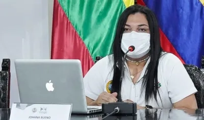 Johana Bueno, directora del Dadis.