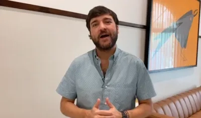 El Alcalde de Barranquilla, Jaime Pumarejo.