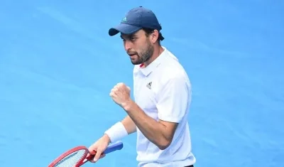 Aslan Karatsev, jugador ruso. 