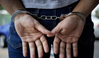 El hombre fue asegurado en centro carcelario.