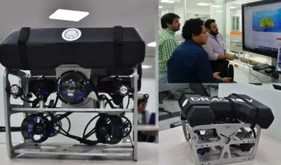 El Dron y los ingenieros.