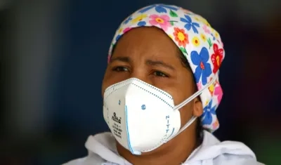 Una empleada del aseo del Adelita de Char