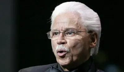 El músico Johnny Pacheco.