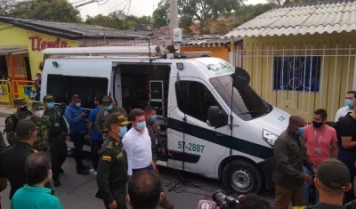 El Ministro de Defensa, Diego Molano.