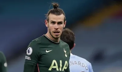 Gareth Bale, jugador galés. 