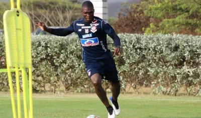 Germán Mera, defensa de Junior. 